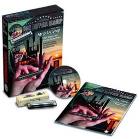 Resim Hohner Adım Adım Blues Mızıka Öğrenim Paketi (İngilizce) 