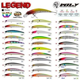 Resim Wily Legend 9 Cm 5.8 Gr Maket Balık 66 
