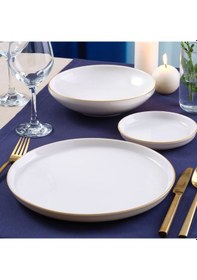 Resim Güral Bilbao 3 Parça Sıngle Yemek Takımı Gold 