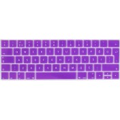 Resim Arabulalaca Apple Macbook Pro 13" A1706 Touch Bar Türkçe Silikon Q Klavye Koruyucu 