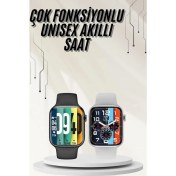 Resim Plastik Kordonlu Kalp Atışı Uyku Takibi ve Çağrı Cevaplayabilen Akıllı Saat 