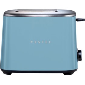Resim Vestel Düş Mavisi Retro Ekmek Kızartma Makinesi (VESTEL.20244290) 
