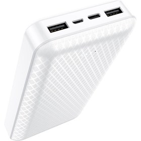 Resim Borofone 20000mAh 74Wh Dual USB Output, USB-C Input ve Micro USB Input Powerbank iPhone ile Uyumlu BJ3A 