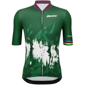 Resim Santini Ucı Cycling World Championship Rocky Bisiklet Forması Re94075crocky3wcg Beyaz 