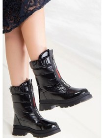 Resim Papuçcity 03019 Kadın Soğuk Geçirmez Kar Botu 001 