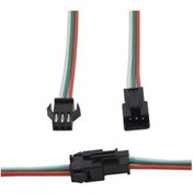 Resim 2,5MM JST SM 3PİN SİYAH SEYYAR KABLOLU KONNEKTÖR DİŞİ ERKEK TAKIM 20CM+20CM - 0,25MM 