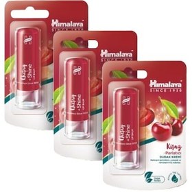 Resim Himalaya Cherry Parlatıcı Dudak Bakım Kremi 3 x 4.5 G 