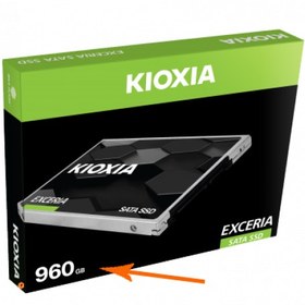 Resim KIOXIA 960GB EXCERIA 2.5" 3D 555/540 MB/sn 3Yıl Garanti - LTC10Z960GG8 