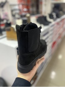 Resim M.P. M.p 222-2737zn Siyah Süet Deri Kadın Bot 
