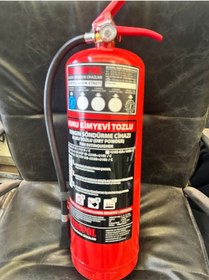 Resim 6 Kg Tozlu Yangın Söndürme Tüpü - 4 Yıl Garantili Ruhsata Uygun 2023 - 2027 