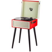 Resim Ktools Retro K216 Bluetoothlu Ayaklı Kırmızı Pikap 