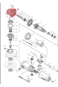 Resim Nesta Makita 9564h Dişli Yuvası Ürün Kodu 153488-4 