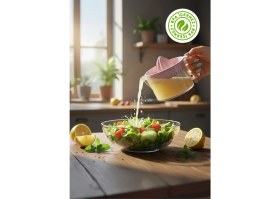 Resim Limon ve Narenciye Sıkacağı, 0.60 L, Hazneli ve Ölçü Göstergeli 