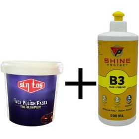 Resim Sintaş 1000gr Ince Pasta Shine Protect 500gr B3 Cila Set 