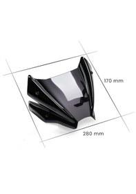 Resim Suzuki Gsx-8s 2023-2026 Yeni Nesil Sport Ön Cam Koyu Füme 