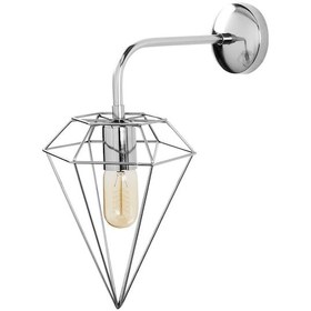 Resim Riolight Retro Pramit Krom Metal Aplik Diğer 