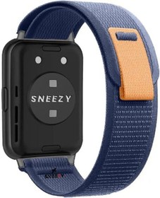 Resim Huawei Watch Fit 2 İle Uyumlu Wander Trail Loop Kordon Lacivert 