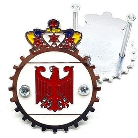 Resim Adac Taçlı Metal Panjur Arma Vidalı 