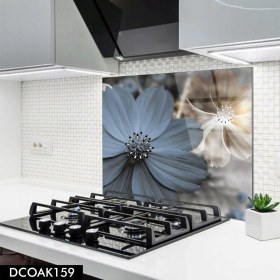 Resim Olinpa Cam Ocak Arkası Koruyucu | Çiçek 