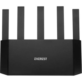 Resim Everest EWR-X3000MBPS-V1 X3000MBPS Dualband 5*6dbi 1 Wan Port + 3 Lan Port Wi-Fi 6 Wisp+Ap+Repeater Destekli Kablosuz Wifi Router 