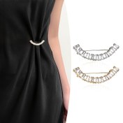 Resim Kıvrımlı Bel Sıkılaştırma Tokası - Çivi ve Dikiş Gerektirmeyen Ayrılabilir Tasarım, Pantolon, Kot, Etek, Manşetler için Bohem Tarzı Alaşım Metal, Parti ve Müzik Festivali için Anti-Çıkarma Toplama Aracı, Noel Hediyesi, Bel Eğitmeni, Festival Moda Aksesuarı, Şık Metalik Kaplama, Parti Aksesuarı, Şık Aksesuar, Dayanıklı Aksesuar, Moda Bilinci Kadınlar 