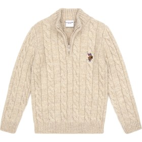 Resim U.s. Polo Assn. Erkek Çocuk Taş Kazak /triko 50315628-VR049 