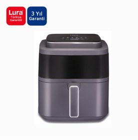 Resim Lura Airfryer 6L Antrasit 17bh 