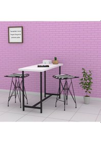 Resim Knsz kafes tel bar taburesi 1 li artis75 syhtuan ofis cafe bahçe mutfak 