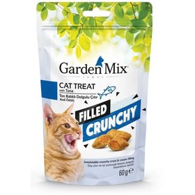 Resim Garden Mix Tavuklu İçi Dolgulu Çıtır Kedi Ödülü 60 G 