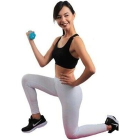 Resim Kota Kadın Beyaz Yüksek Bel Tayt V4000Beyaz M Beyaz 