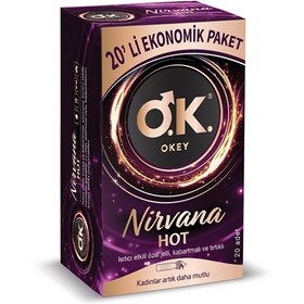 Resim Okey Nirvana Hot Prezervatif 20’li 