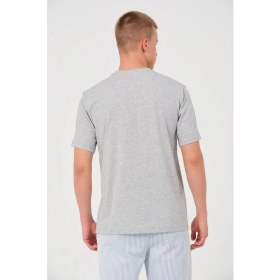 Resim Marsilyan 24/1 Düz A Kalite Oversize T-Shirt - Gri 