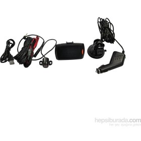 Resim Space Ön-Arka Geri Vites Kameralı DVR(Kara Kutu)/GUAL95 