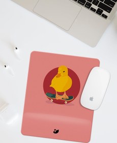 Resim Özer Store Minimal Çizimli Bilek Destekli Dikdörtgen Mouse Pad Mouse Altlığı 