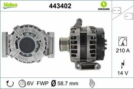 Resim ALTERNATÖR 210A 14VFORD Transit 2.2 TDCi 