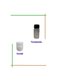 Resim Yağlı Boya Terebentini, Su Bazlı Vernik Trebentin, Fırça Temizleme Sıvısı, Tirebent Çok Renkli 