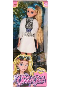 Resim Mey İthalat Wg-115521 Ceketli Çizmeli Renkli Saçlı Bebek 29 Cm -vardem Oyuncak 