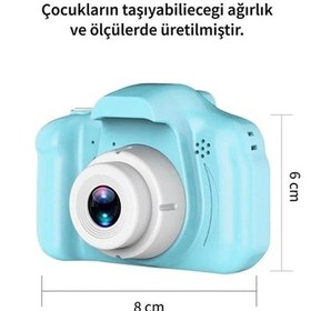 Resim Vothoon LG-200 Mini Dijital Çocuk Fotoğraf Makinesi (İthalatçı Garantili) 