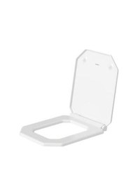 Resim Duravit Klozet Kapağı 1930 Serisi Amortisörlü Beyaz, 0064890000 Beyaz 