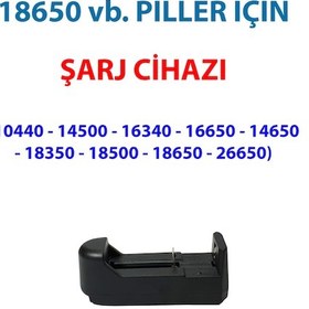 Resim 18650 Pil Vb. Piller İçin Şarj Cihazı 3.7V Pil Şarj Cihazı 