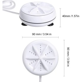 Resim Mini Portatif Çamaşır Makinesi 