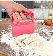 Resim SAPLI HAMUR KESİCİ - KAZIYICI PLASTİK SPATULA 