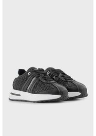 Resim Emporio Armani Bayan Ayakkabı Ew003060 Af19771 Mc234 Siyah Siyah 