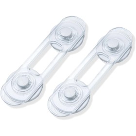 Resim Babyjem Mini Çok Amaçlı Kilit Çoklu Paket 12 Adet / Şeffaf - Standart / Standart 