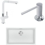 Resim Franke Maris Mrg 210/110-72 Bianco Granit Eviye & Active Plus Doc 