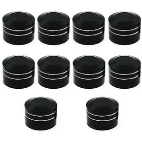 Resim Samdoo Harley Davidson İçin 10 Parça Cnc Alüminyum Cıvata Başlığı Kapakları Siyah, Twin Cam, Sportster, Dyna, Softail, Touring 