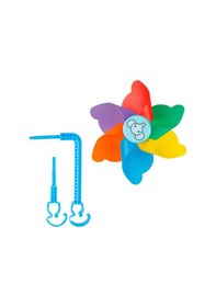 Resim Suntek Bisiklet Yel Değirmeni Benzersiz Scooter Oyuncak Üç Çok Renkli 