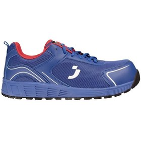 Resim Safety Jogger Aak S1p Sr Esd Fo Hro Mavi İş Güvenlik Ayakkabısı Mavi-Kırmızı 