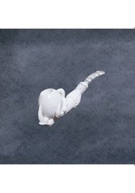 Resim Yunar Asvorel 9mm. Filtreli Akrilik Saplı Lületaşı Pipo 14008m 