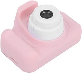Resim Lazmin112 2400 W Piksel HD Karikatür Çocuk Kamera DV, Çoklu Fotoğraf Etiket Modu Dijital Çocuk Kamera Kayıt Fotoğraf Çekme Oyuncak (Pembe) 